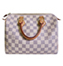 Speedy 25, £525, Handbags, Cream, Coated Canvas, Back view